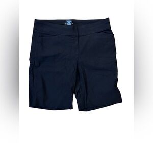 Women’s Hilary Radley 12 Black Stretch Twill Shorts 7inch inseam